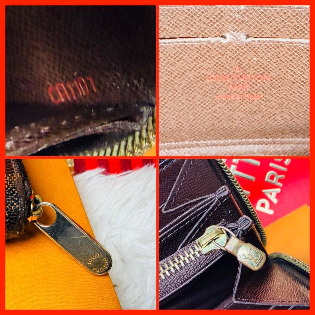 【セール】ルイヴィトン ダミエ ジッピーウォレット ラウンドファスナー 長財布