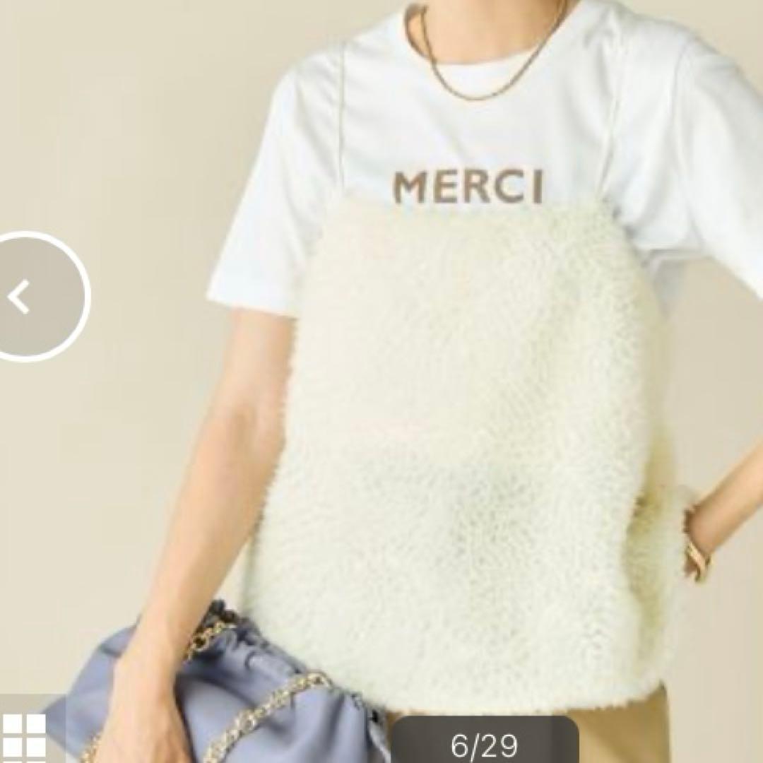 テープチュール刺繍キャミブラウス