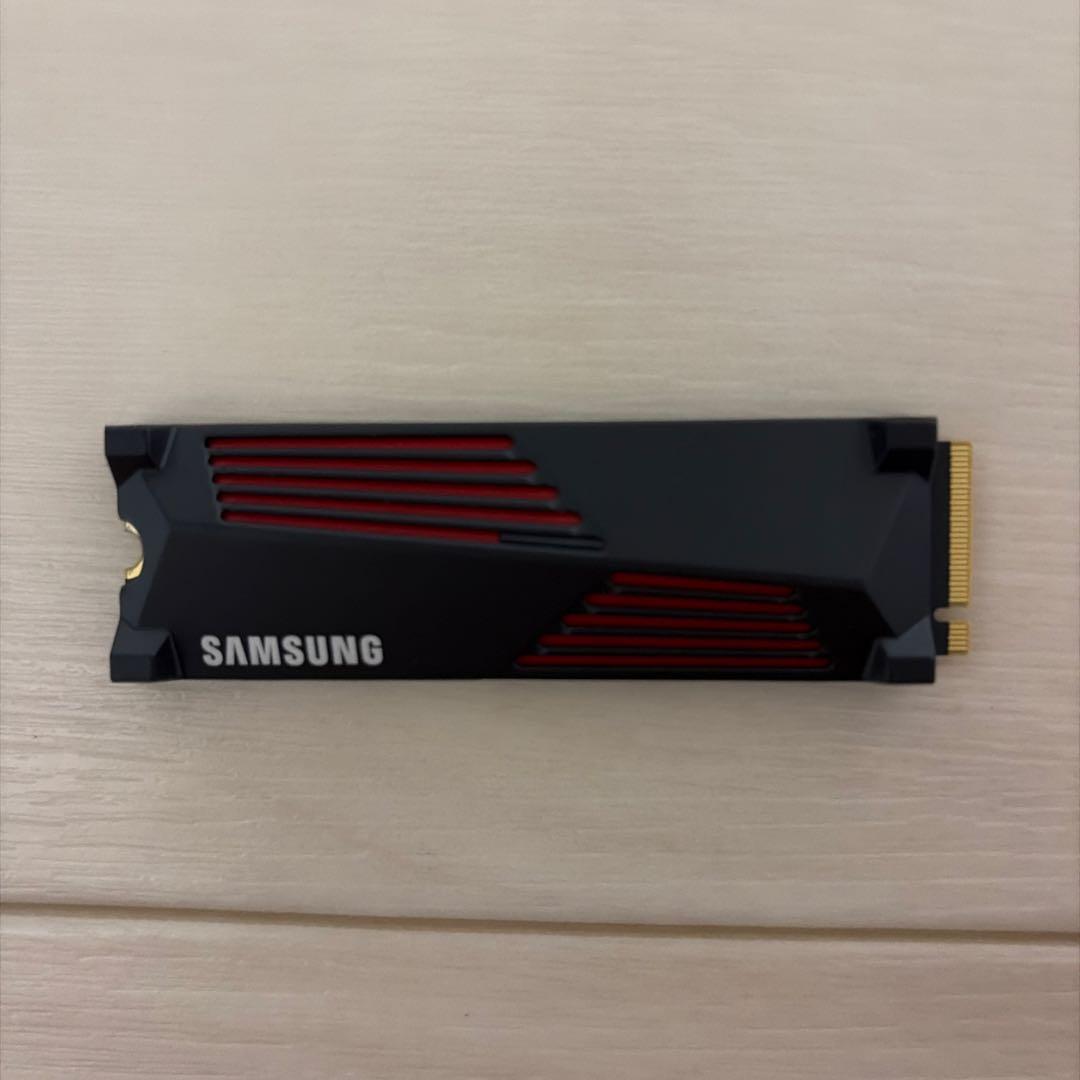 Samsung 990 PRO 2TB SSD ヒートシンク付き