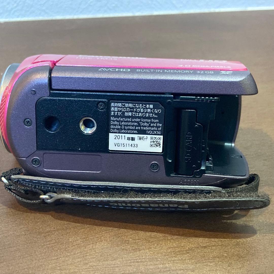 ★美品★ Panasonic フルHDビデオカメラ HDC-TM45