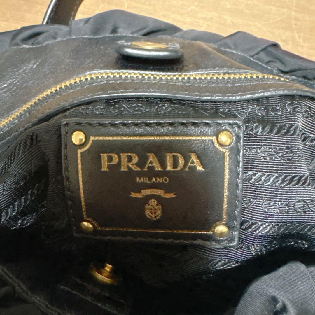 PRADA BR4258 美品　ショルダーバッグ　ブラック