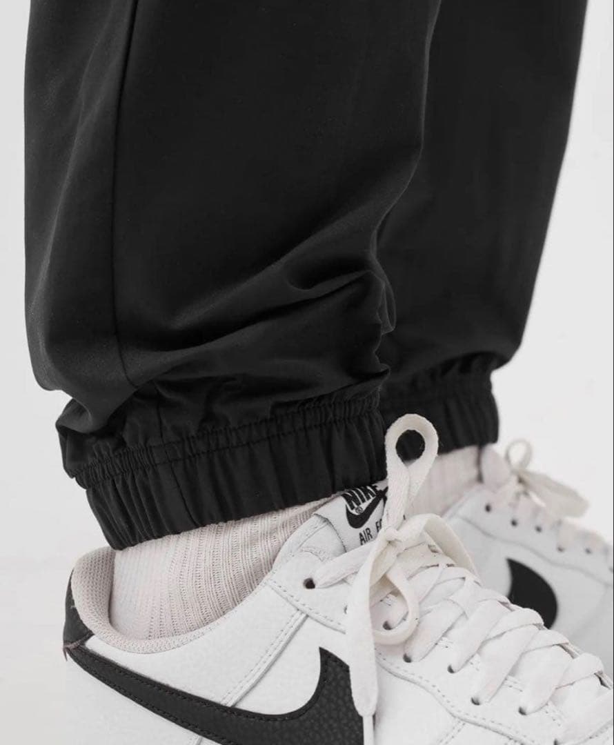 L ☆新品タグ付☆ ナイキ ウーブンパンツ メンズ カフ ジョガー ブラック