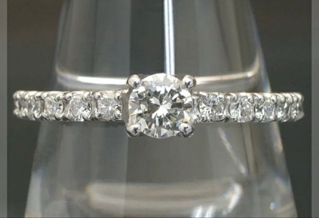 ダイヤモンド エタニティリング リング 9号 計0.54ct