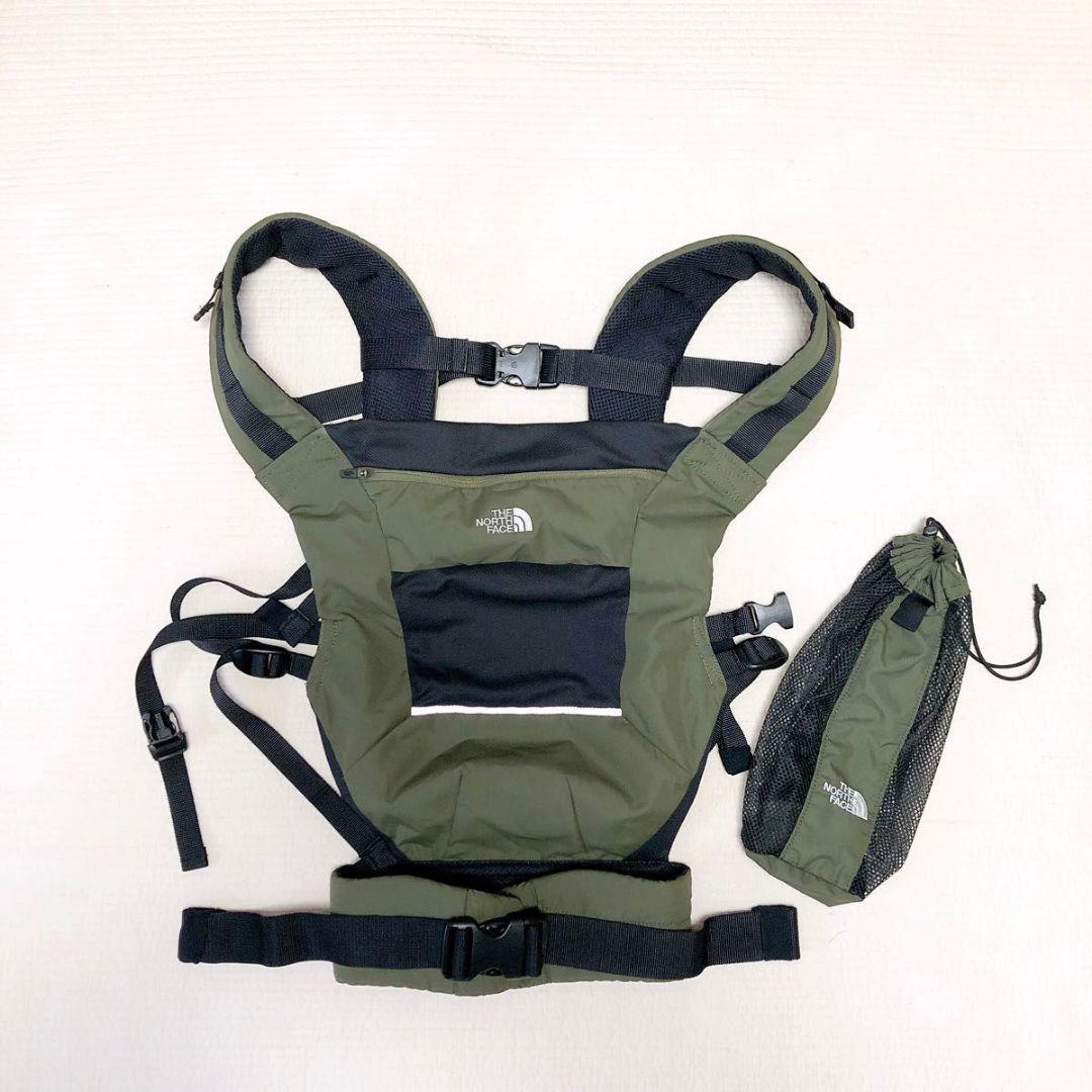 ザノースフェイス ベビーコンパクトキャリアー ニュートープグリーン 抱っこ紐