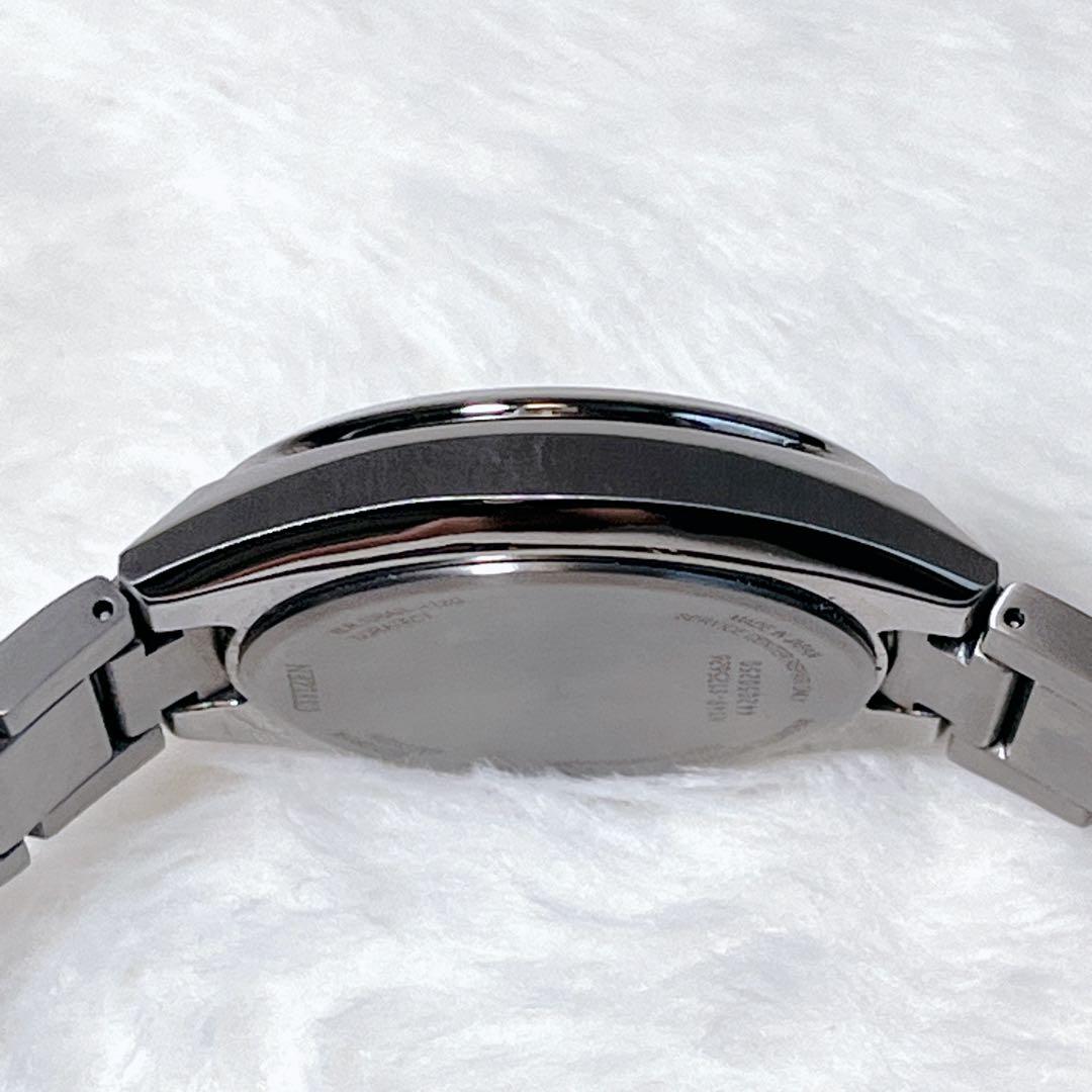 【美品】 シチズン アテッサ エコドライブ メンズ腕時計 CB1120-50C