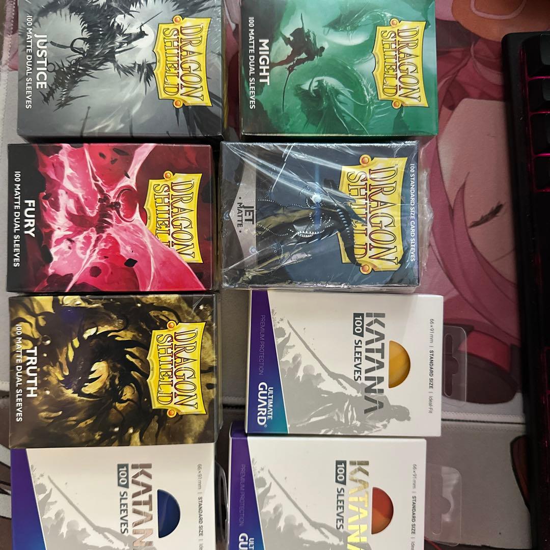 ドラゴンシールド　カタナスリーブ　まとめ売り