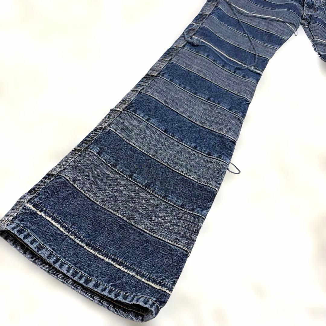 [新品未使用] HYSTERIC GLAMOUR スクラッチフレアデニムパンツ