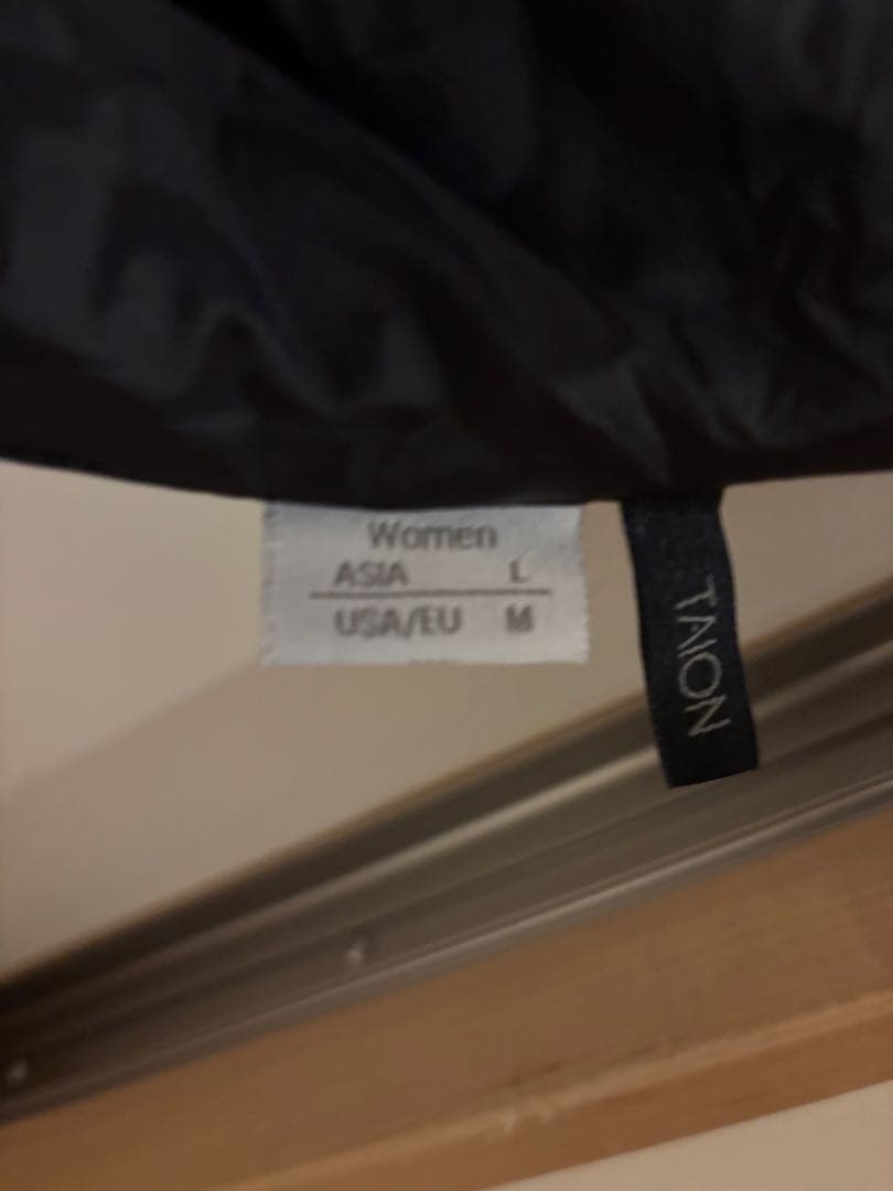 TAIONインナーダウンジャケット Lサイズ