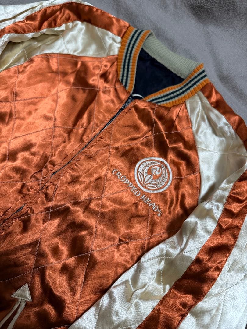 ２面用 CROPPED HEADS 龍 日本限定 スカジャン vintage