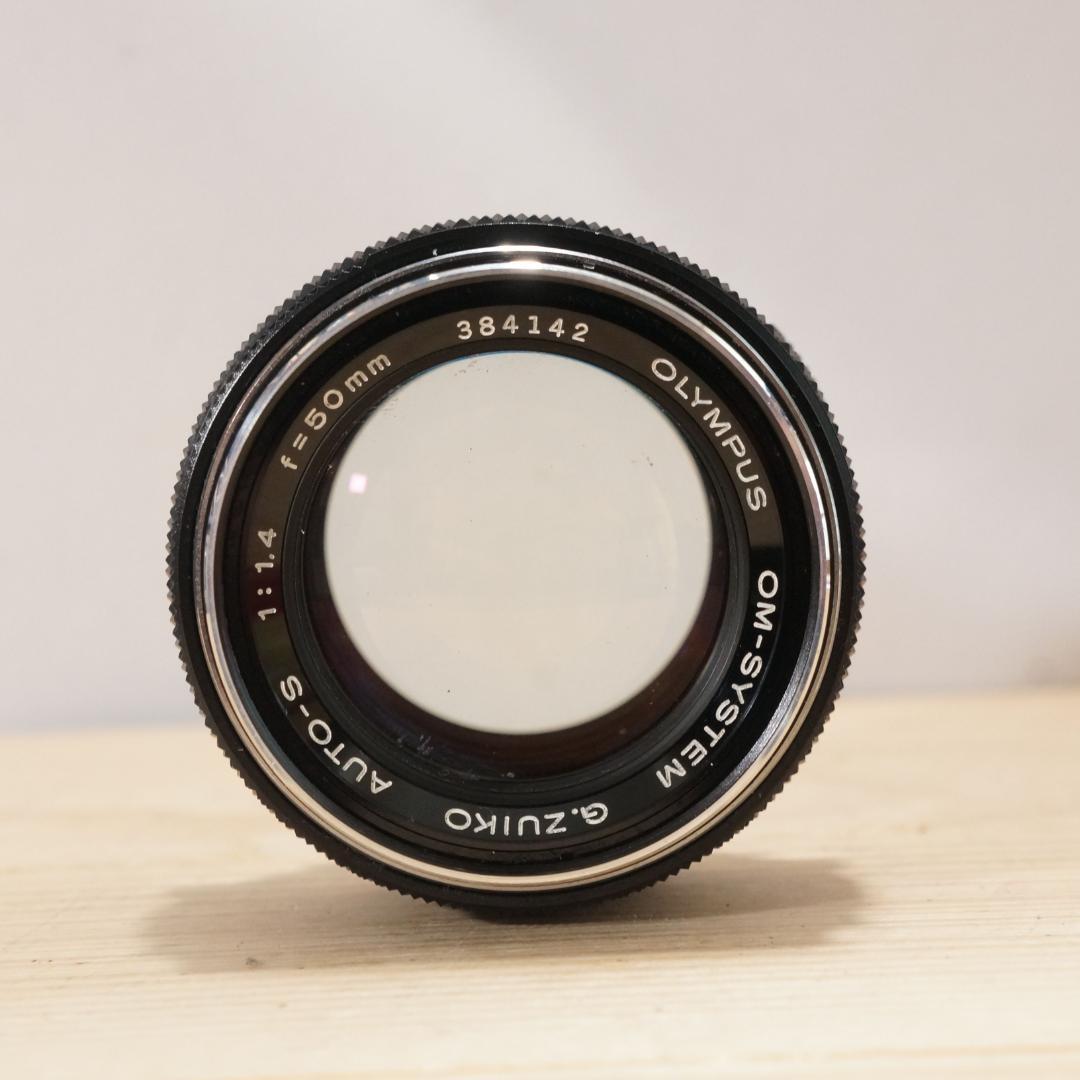 【動作確認済/説明書付】OLYMPUS OM-1 変圧アダプタ付き