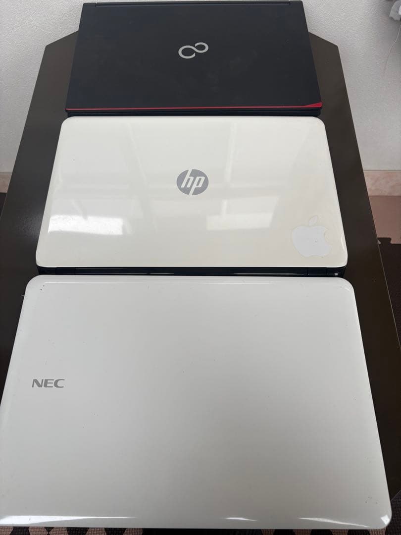 ノート型パソコン　まとめ3台ジャンク