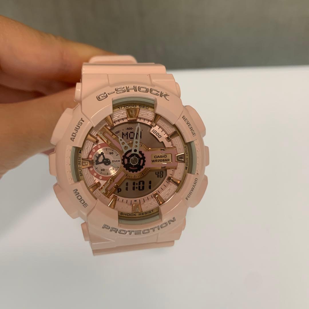 G-SHOCK／CASIO／GMA-S110MP／腕時計／ピンク／ほぼ未使用