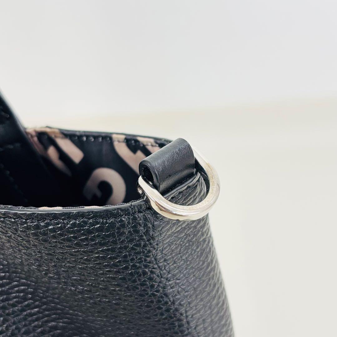 2721【美品】FURLA 本革 トートバッグ レザー A4収納 リバーシブル