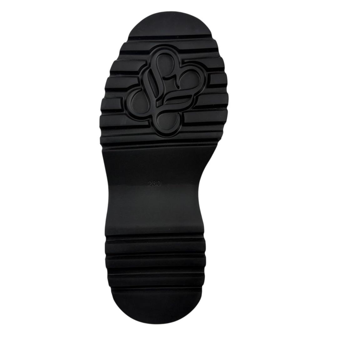 【新品同様】STACCATO 23cm フロントジップ　ブーツ　黒