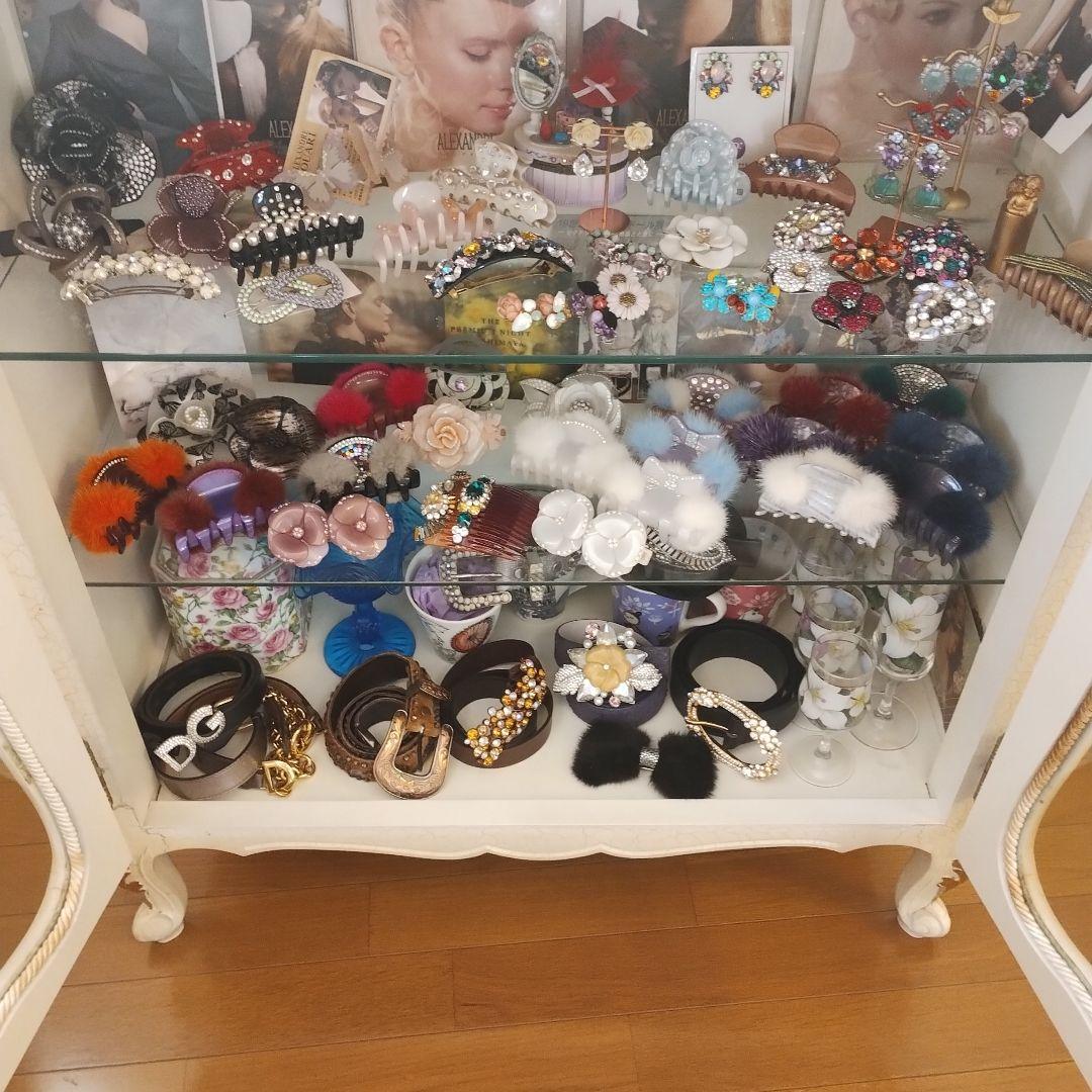 ②ー2 激レアな➠➠アレクサンドルドゥパリホワイトスワロフスキー双子カメリア