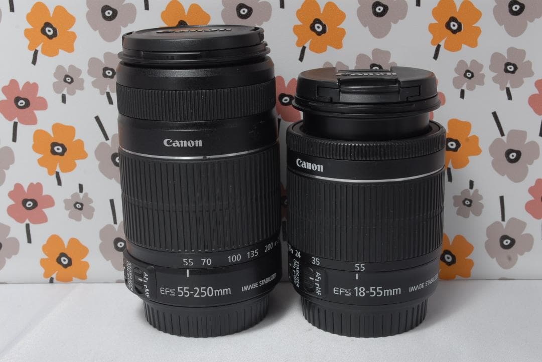 ❤Canon EOS 70D❤ダブルレンズ❤Wi-Fi接続❤ショット数3730回