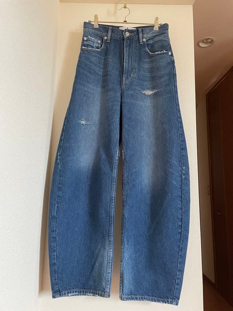 Curensology ＜&RC＞ダメージカーヴィーデニムパンツ 34