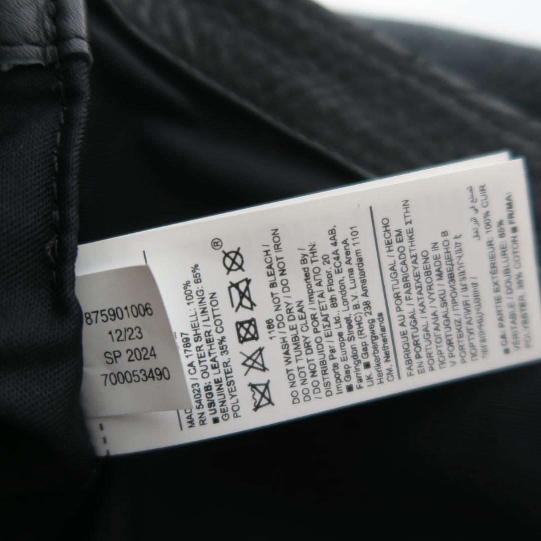 定価55,000円 BANANA REPUBLIC レザーメッセンジャーバッグ