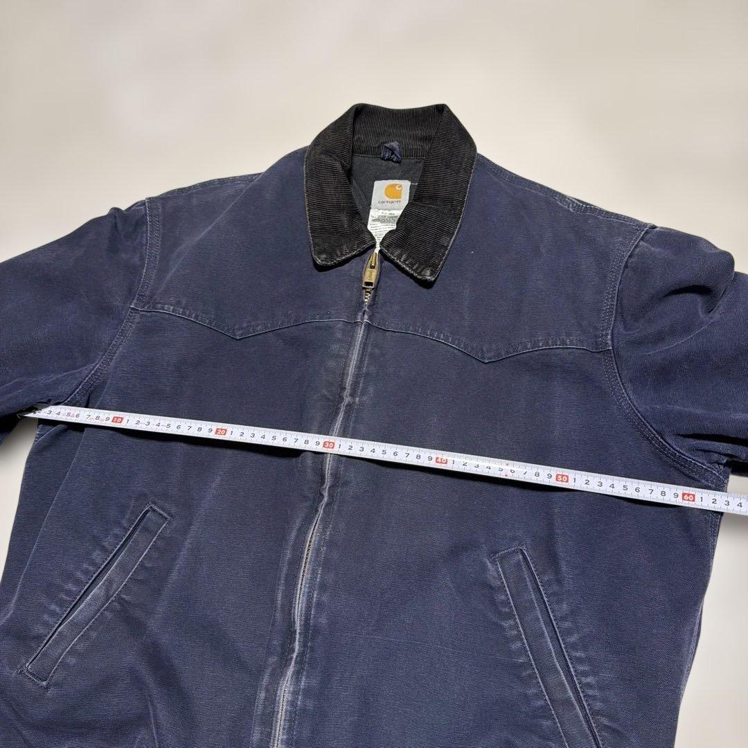 と*も様 carhartt サンタフェジャケット J14 MDT ネイビー L
