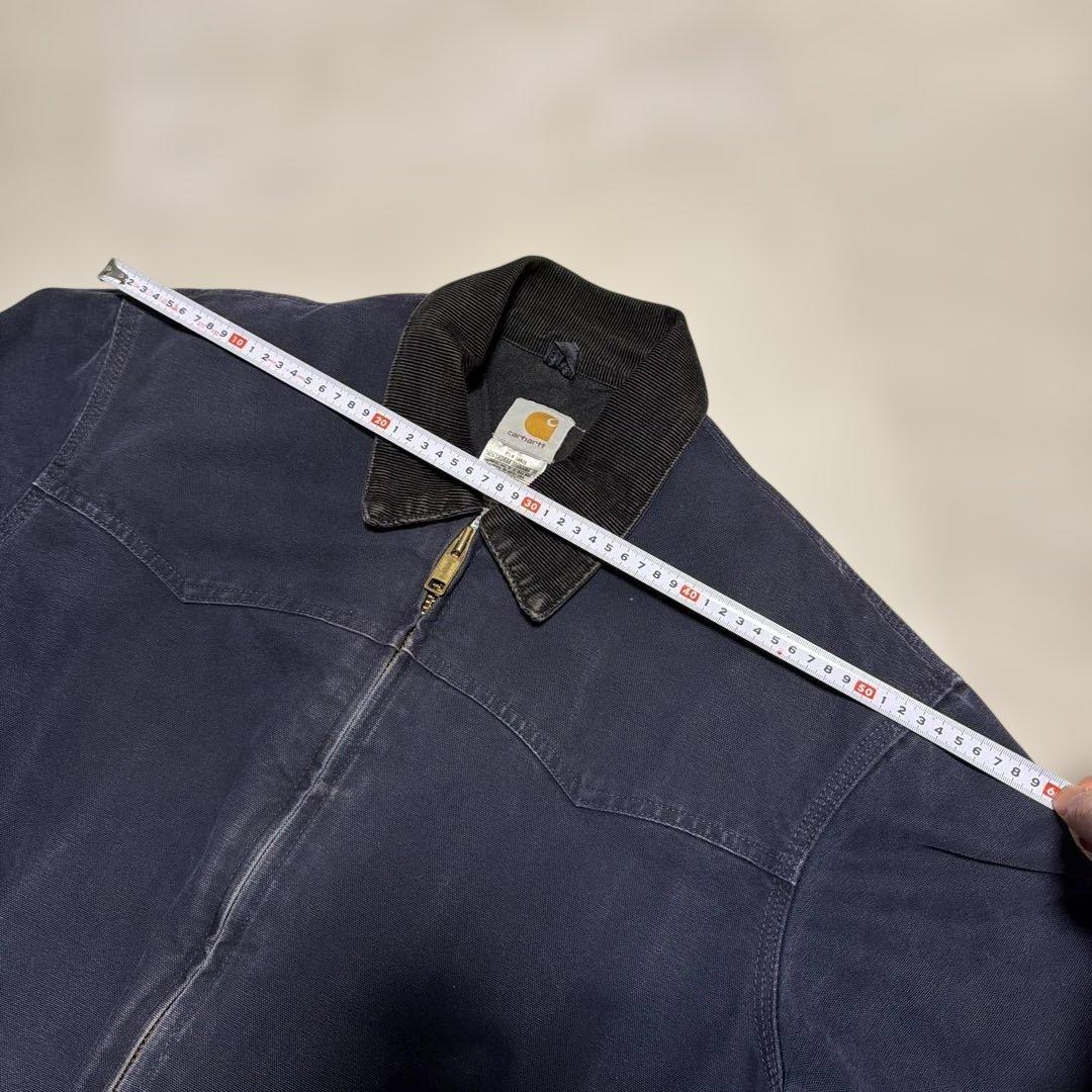 と*も様 carhartt サンタフェジャケット J14 MDT ネイビー L