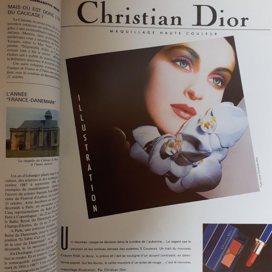 vogue paris1987 スーパーモデル LINDA 小冊子広告付き