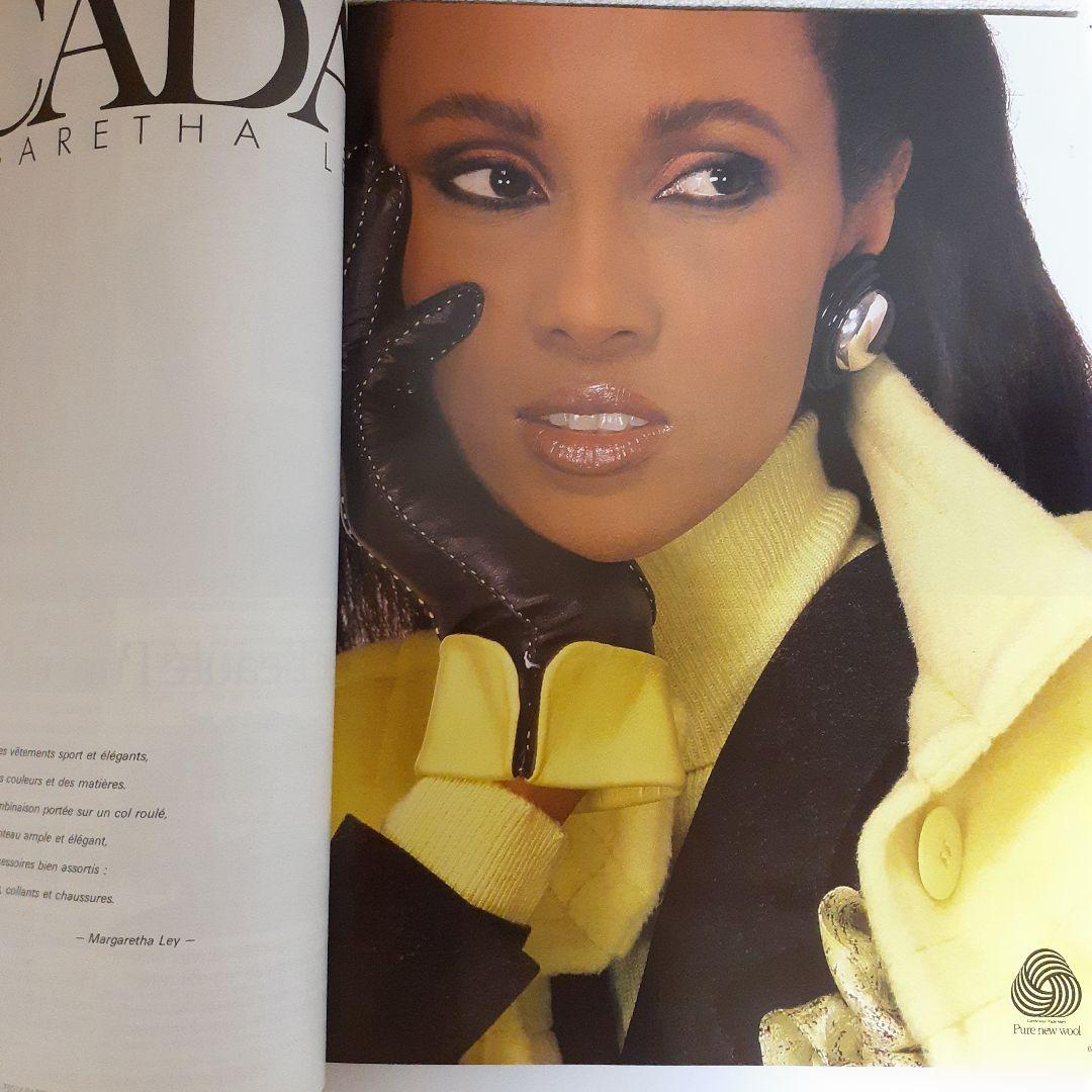 vogue paris1987 スーパーモデル LINDA 小冊子広告付き