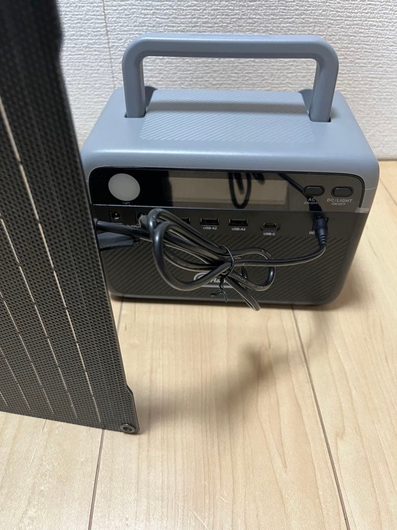 LVYUAN 40L 車載冷蔵庫 新品 ポータブル電源 ソーラーパネル3点セット