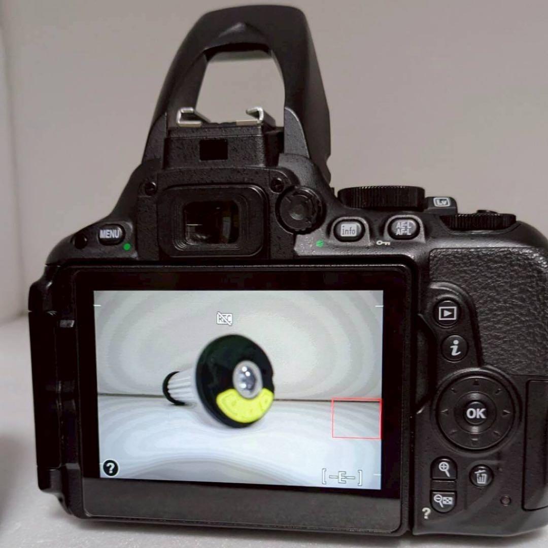 大特価！Nikon D5500 ボディ バッテリー充電器付き WiFi機能搭載✨