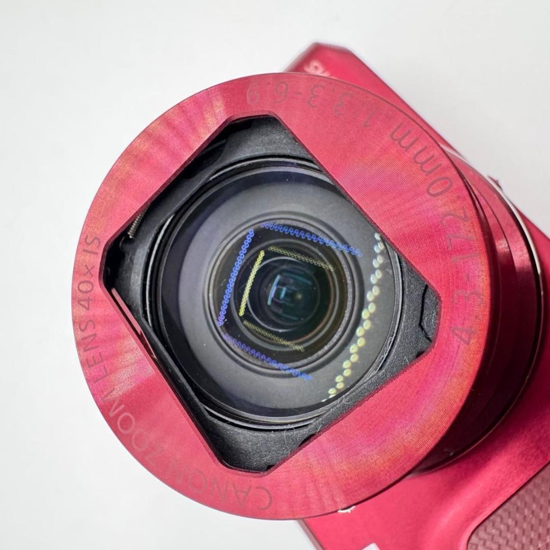 Canon PowerShot SX720HS レッド コンパクトデジタルカメラ