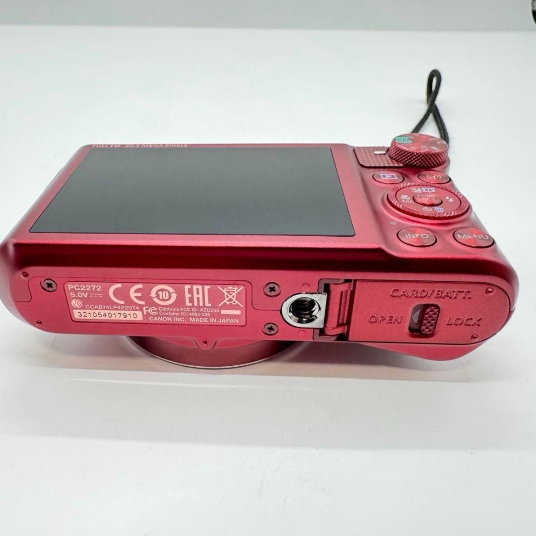 Canon PowerShot SX720HS レッド コンパクトデジタルカメラ