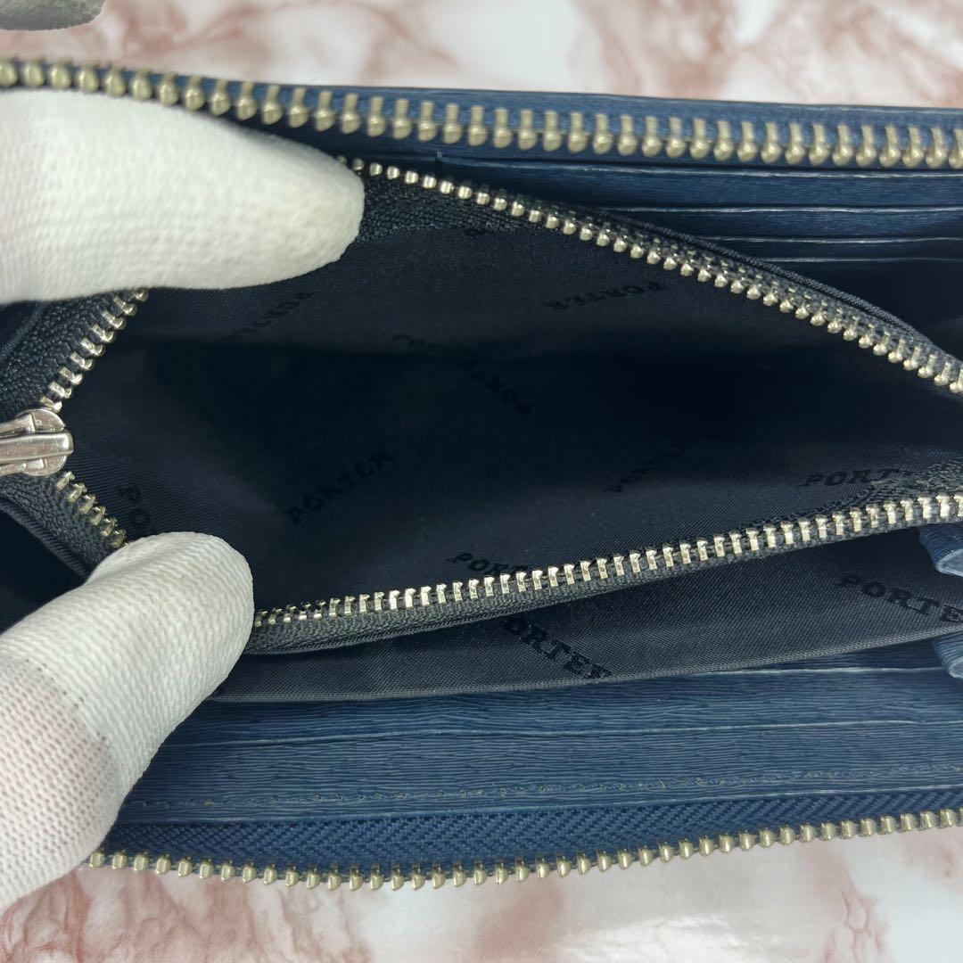 【美品】PORTER L字ファスナー 長財布30