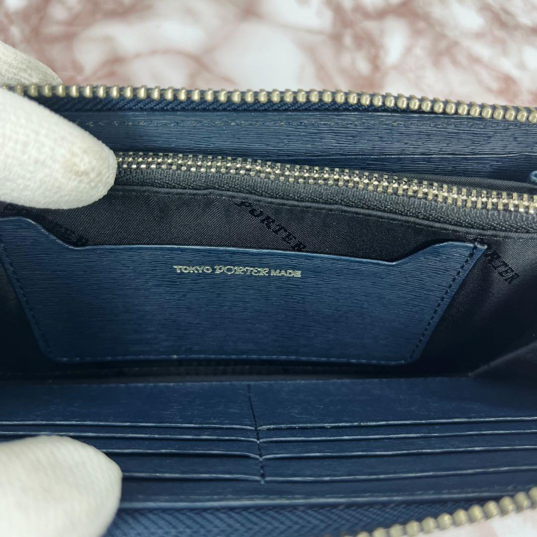 【美品】PORTER L字ファスナー 長財布30