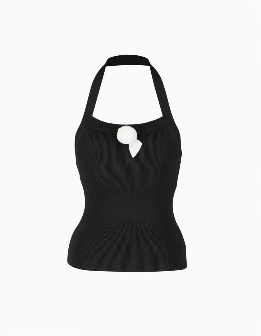 トップス bibiy ROSETTE TANK TOP