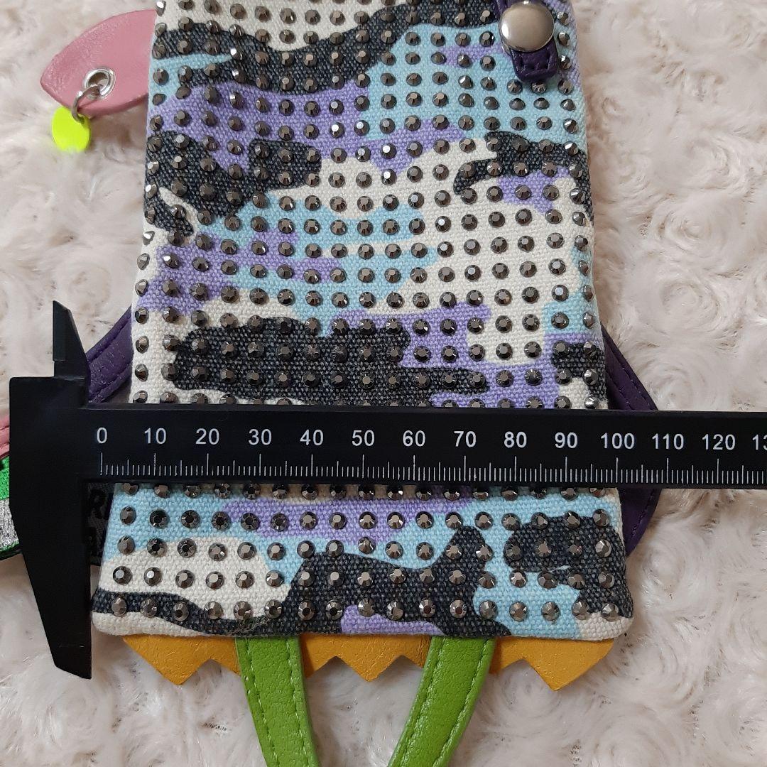 訳あり激レア！アルベロベロ　ラッキーちゃんスマホケース小物入れ☆スマホポーチ