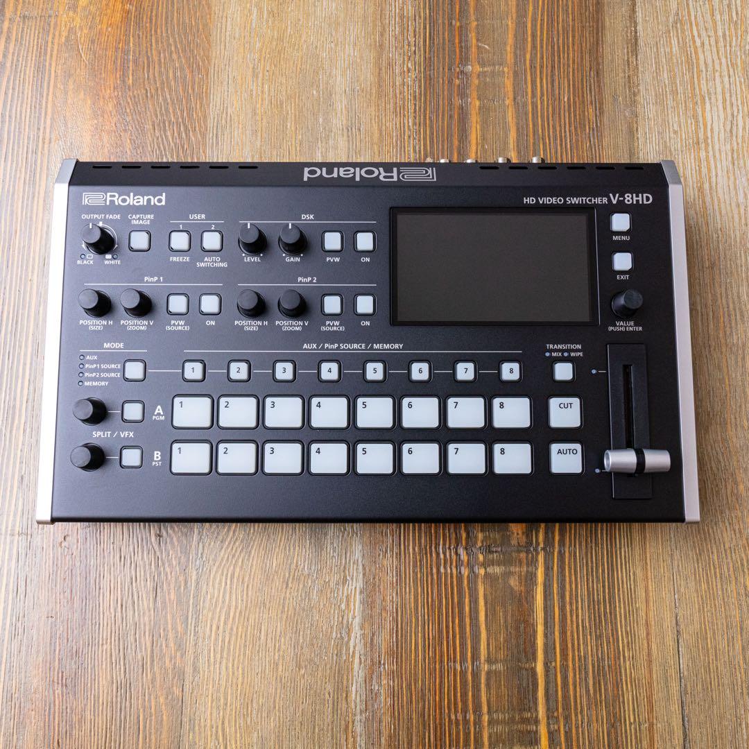 【美品】Roland V-8HD HDMI 8入力 ビデオスイッチャー 元箱付
