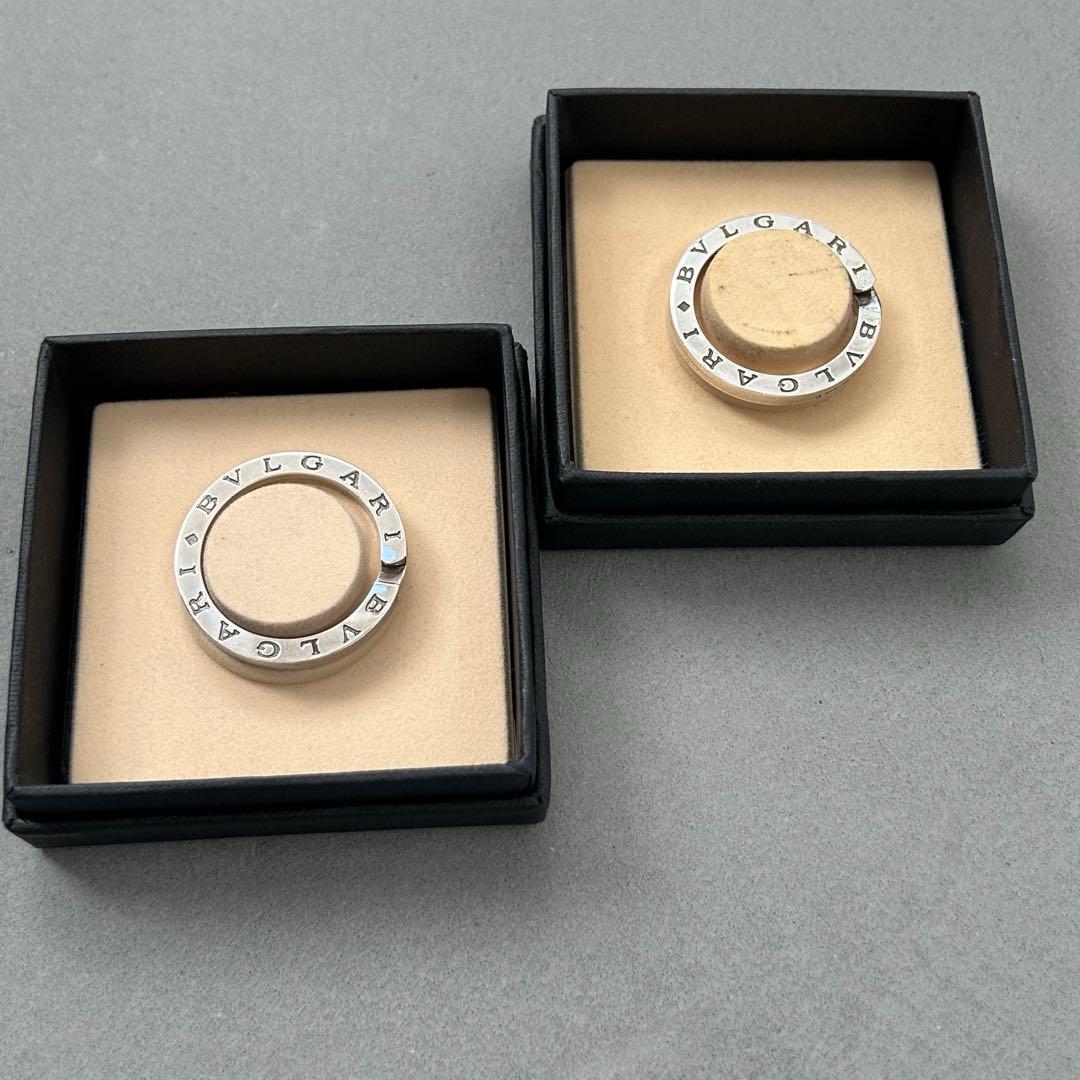 美品　ブルガリ　キーリング　ペア　２個セット