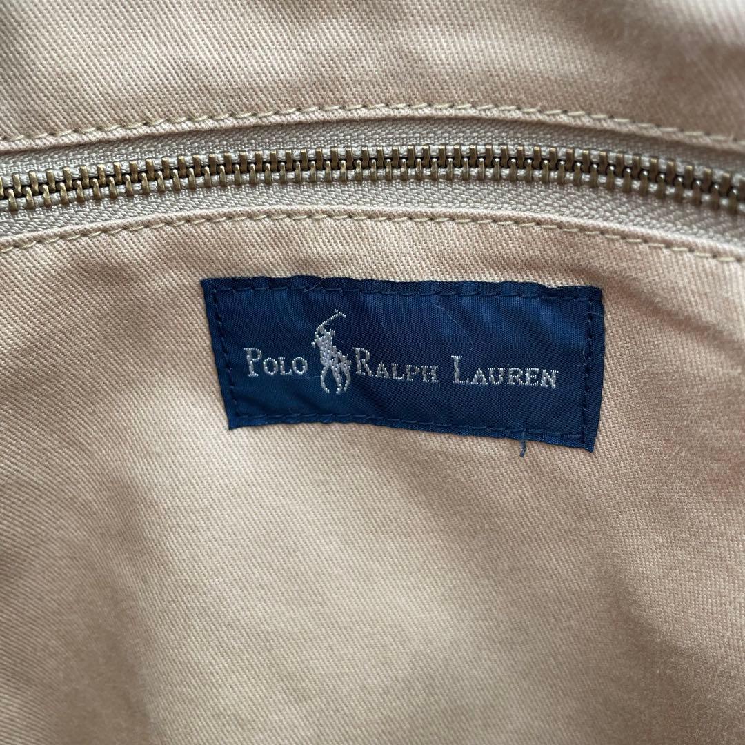 【希少】ラルフローレン トートバッグ ビーントート ショルダーバッグ 大容量