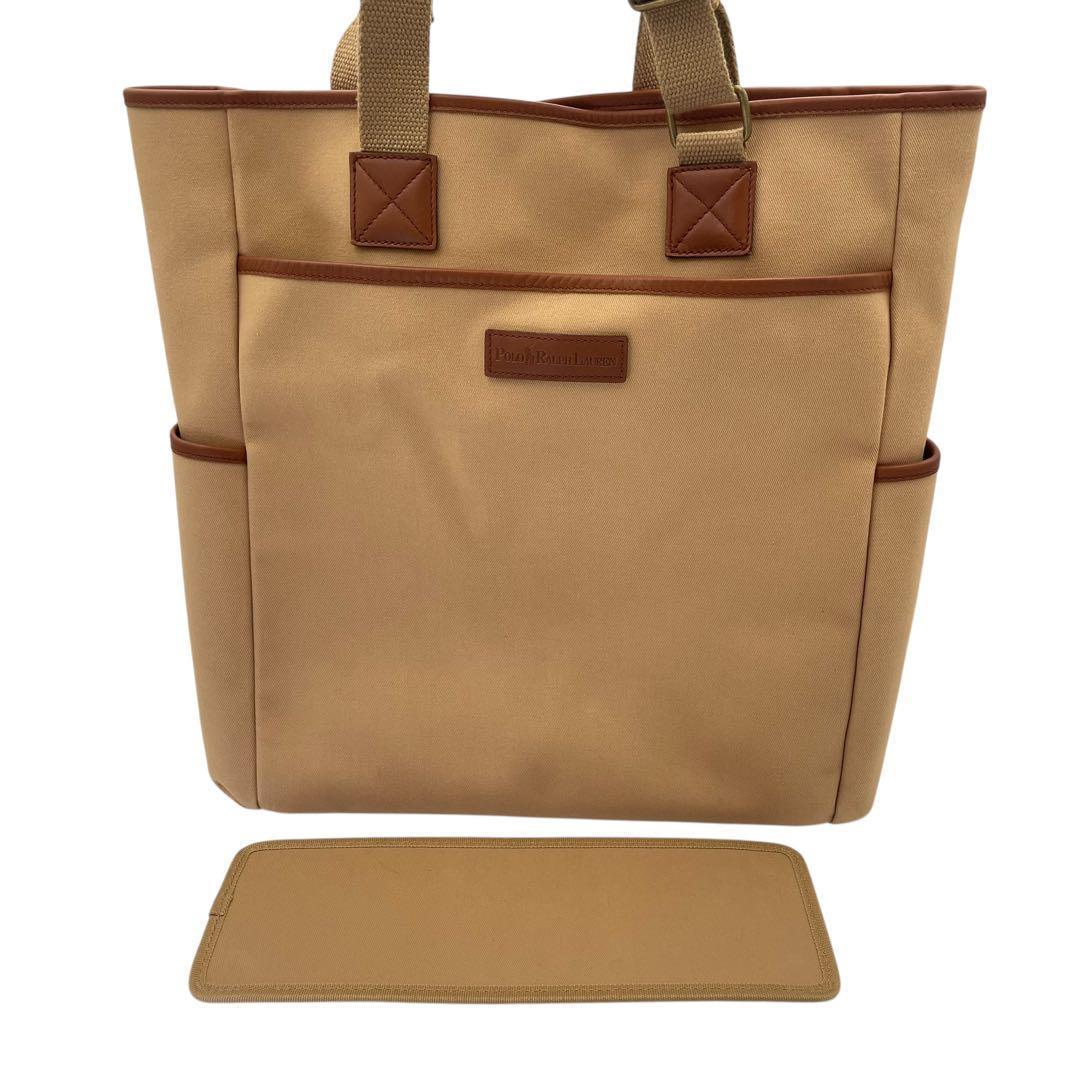 【希少】ラルフローレン トートバッグ ビーントート ショルダーバッグ 大容量