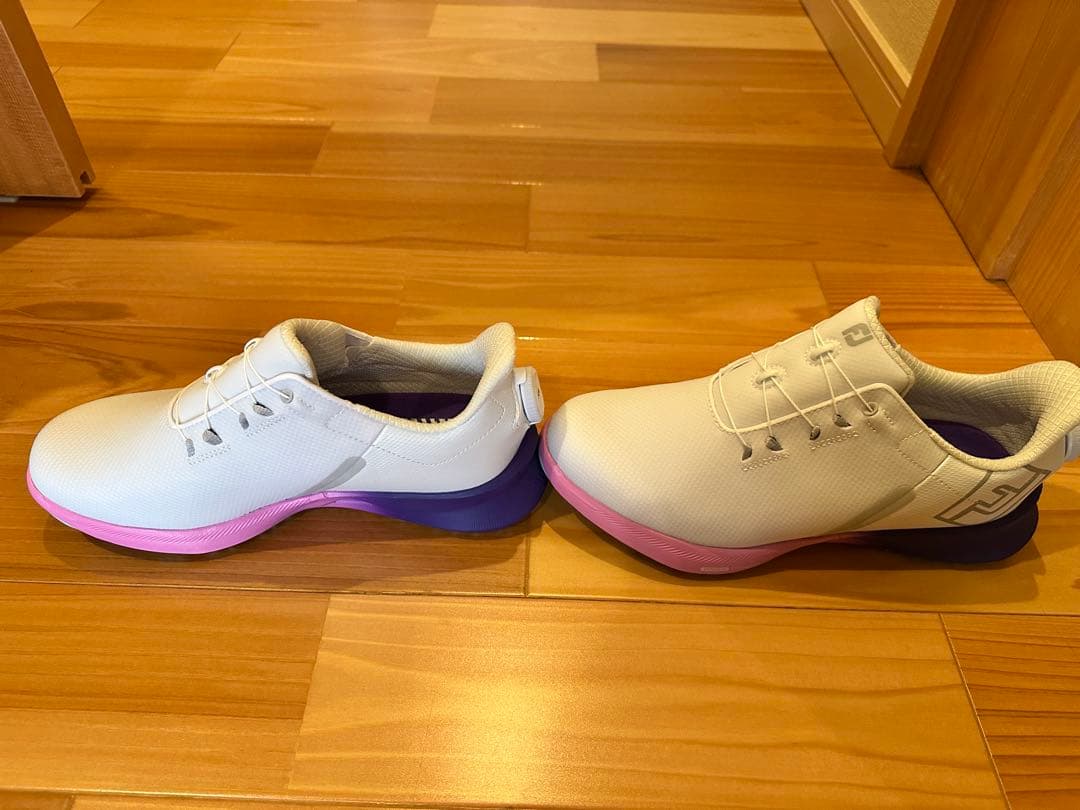 [フットジョイ] ゴルフシューズ BOA ホワイト/ピンク 24.0 cm 3E