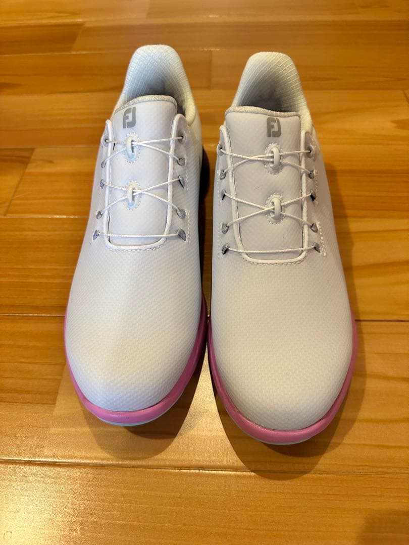 [フットジョイ] ゴルフシューズ BOA ホワイト/ピンク 24.0 cm 3E