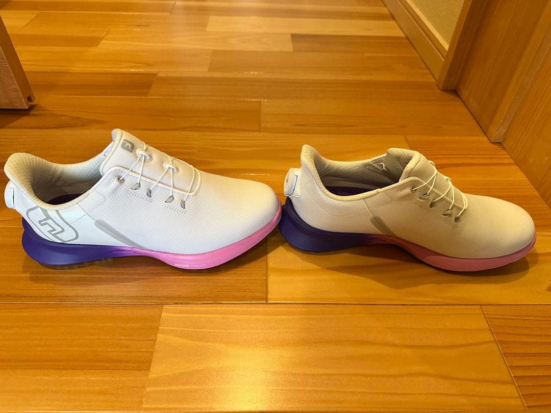 [フットジョイ] ゴルフシューズ BOA ホワイト/ピンク 24.0 cm 3E