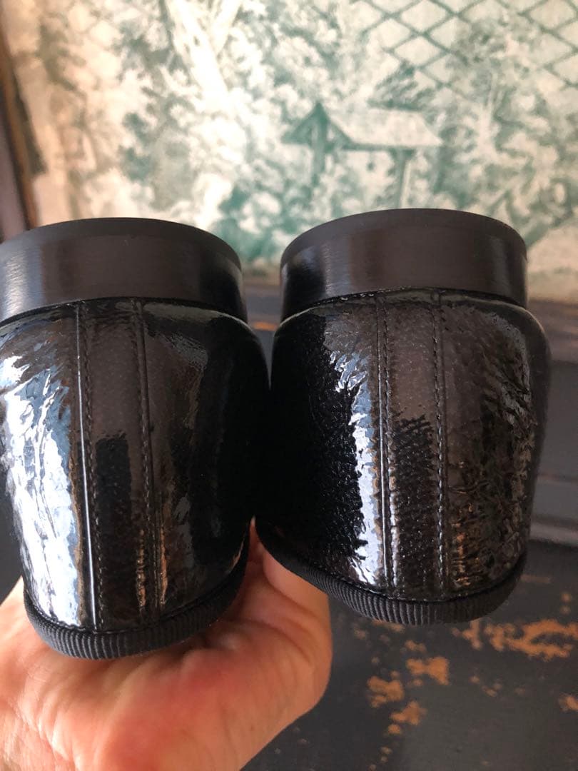 CHANEL バレエシューズ 黒/白