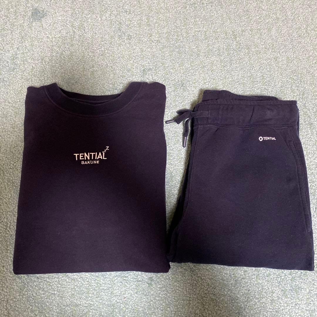 【BAKUNE スウェット上下セット】XS ネイビー　 TENTIAL