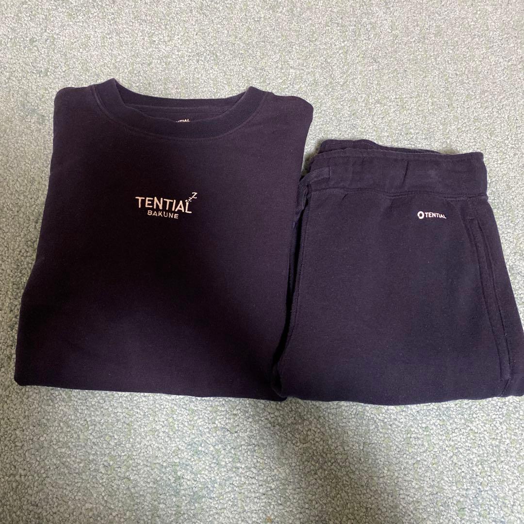 【BAKUNE スウェット上下セット】XS ネイビー　 TENTIAL