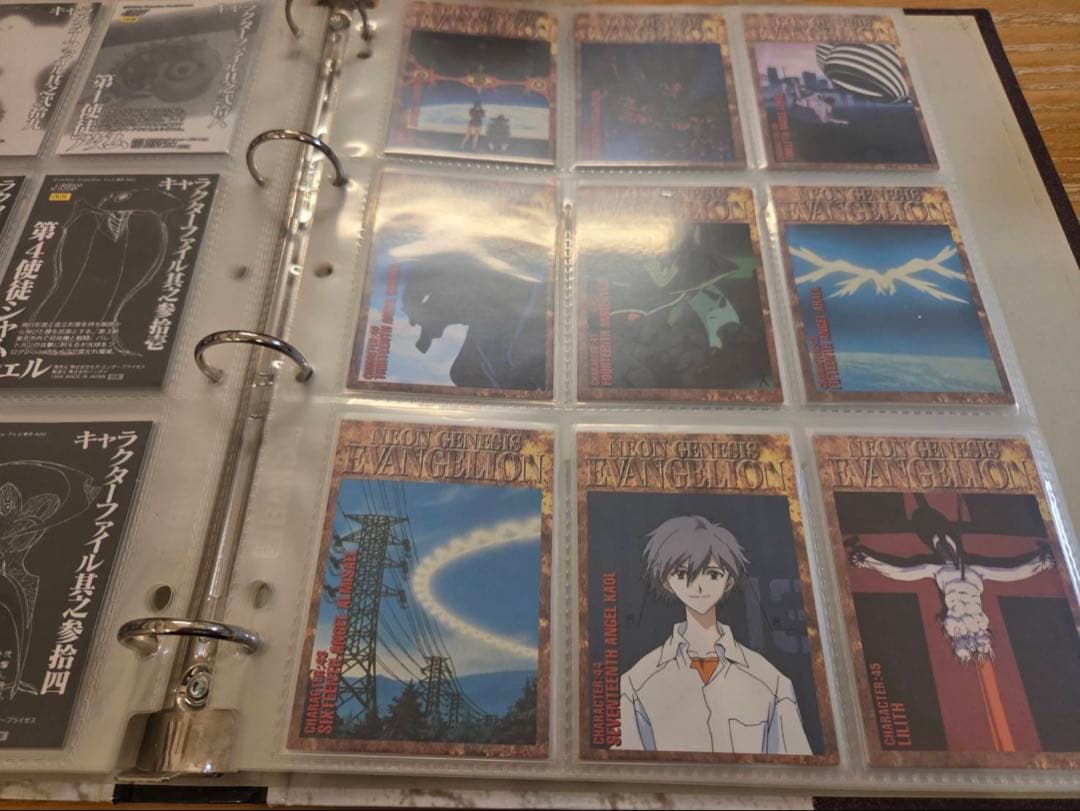 エヴァンゲリオンカードダスマスターズ１集初版コンプリート品１７２枚