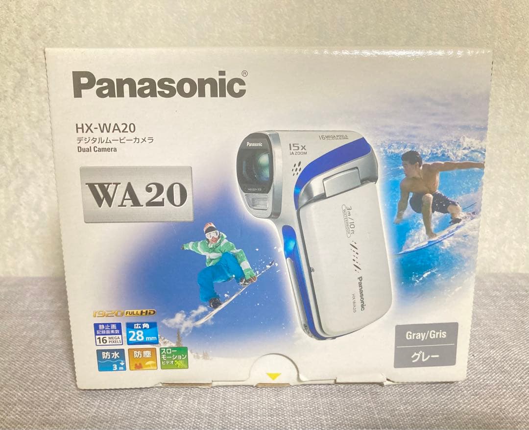 ☆付属品多数 パナソニック Panasonic HX-WA20 コンデジ 防水