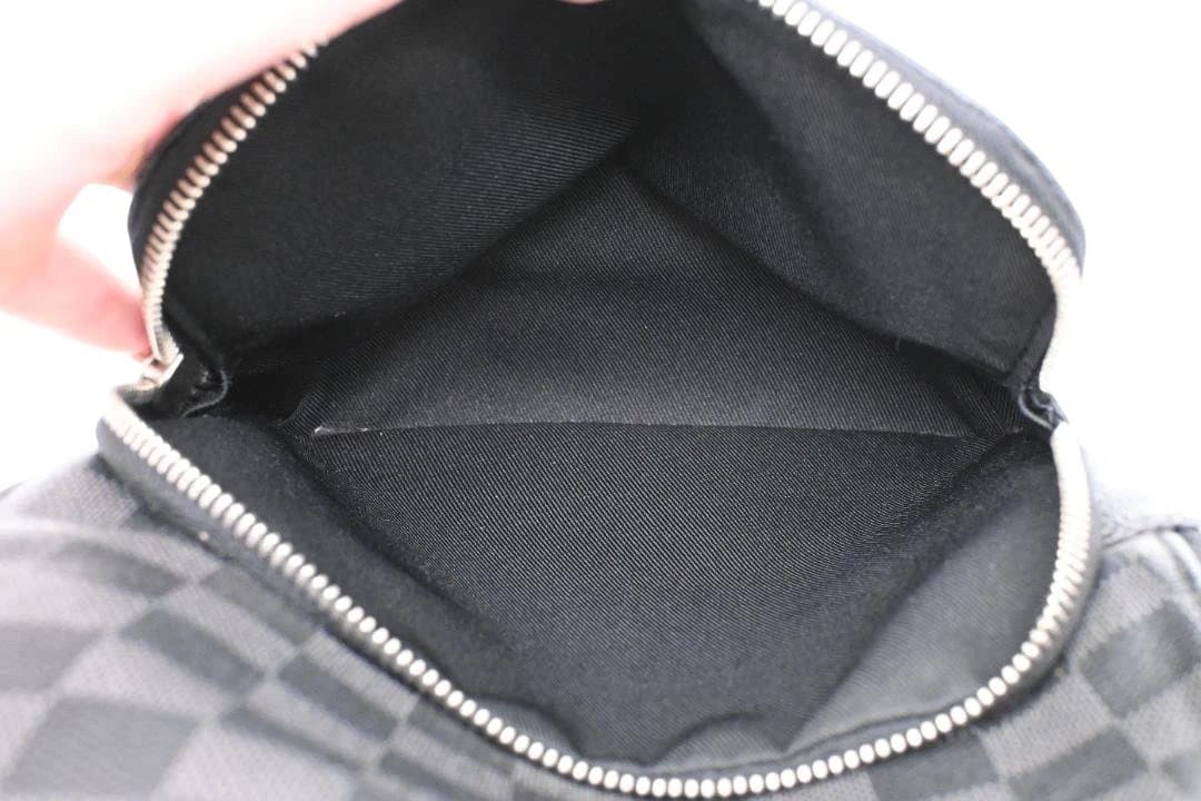 【超美品】ルイヴィトン ダミエ グラフィット アヴェニュー スリングバッグ