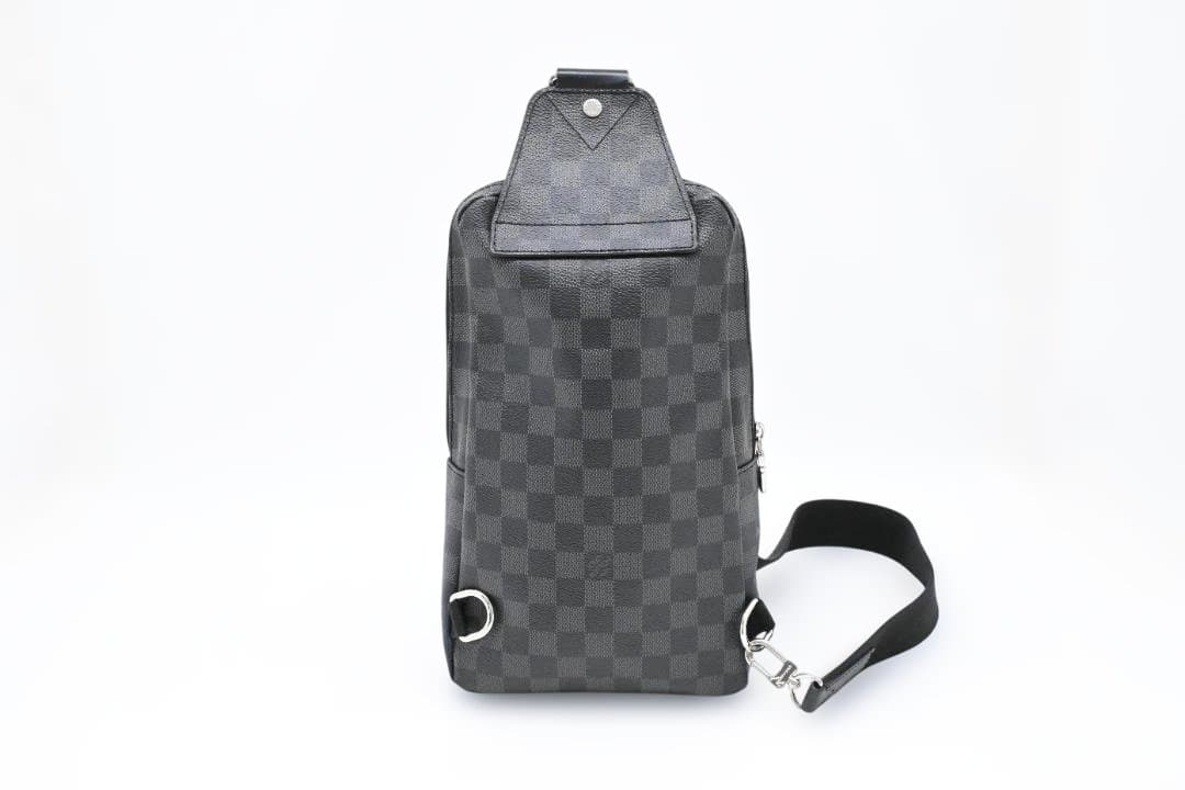 【超美品】ルイヴィトン ダミエ グラフィット アヴェニュー スリングバッグ