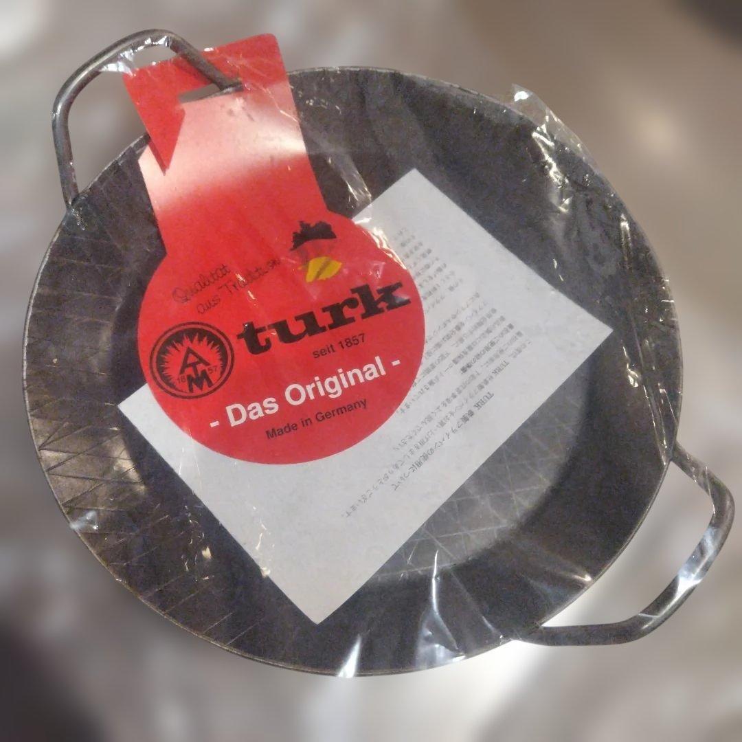 新品未使用 Turk/ターク 鉄製グリルパン サービングパン 32cm パエリア