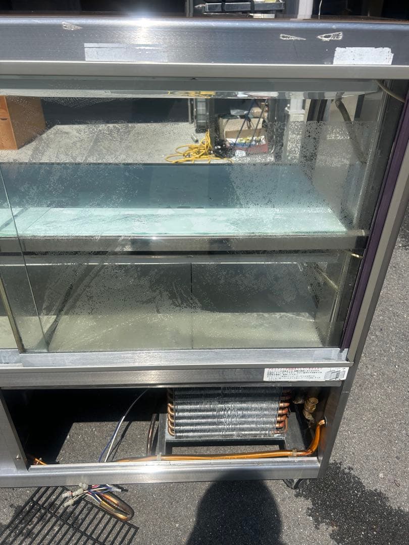 大穂製作所【冷蔵ショーケース】動作ok